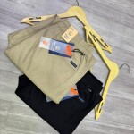 duster blue baggy linen pant