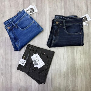 Wood machine Ankle Fit Jeans pant