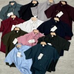 LOGOFF half sleeve oxford lycra shirt