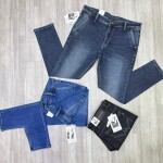 Wood machine Ankle Fit Jeans