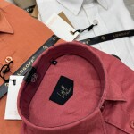 logoff full sleeve linen shirt