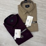 logoff half sleeve linen shirt