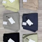 wood machine cargo cotton pant