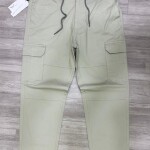 wood machine cargo cotton pant