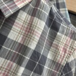 Logoff linen Checks  Shirt