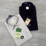 logoff oxford stripes shirt