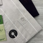 logoff oxford stripes shirt