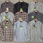 Logoff linen Checks  Shirt