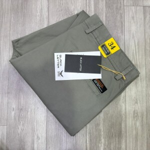 black letter cargo cotton pant