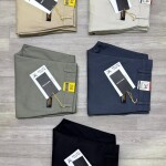 black letter cargo cotton pant