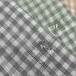 Logoff linen Checks  Shirt