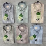 Logoff linen Checks  Shirt
