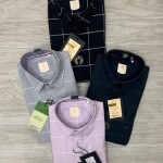 Logoff oxford checks shirt