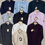 Logoff oxford checks shirt