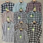logoff linen checks shirt