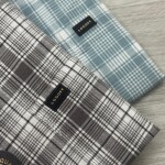 logoff linen checks shirt