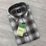 logoff linen checks shirt