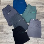 logoff dobby back side zip track pant