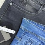 Wood machine Ankle Fit Jeans