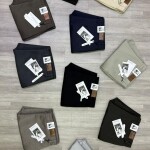 Wood machine Ankle Fit cotton pant