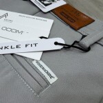 Wood machine Ankle Fit cotton pant