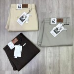 Wood machine Ankle Fit cotton pant