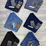Wood machine Ankle Fit Jeans