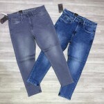 Wood machine Ankle Fit Jeans