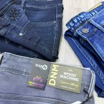 Wood machine Ankle Fit Jeans