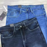 Wood machine Ankle Fit Jeans