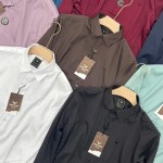 Black letter imported satin shirts