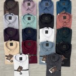Black letter imported satin shirts