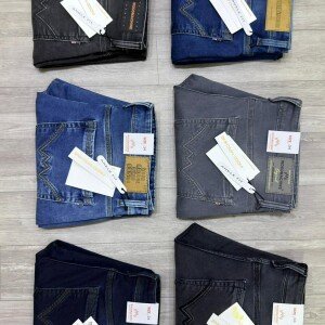 Wood machine Ankle Fit Jeans