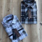 s squere oxford checks shirt