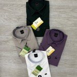 LOGOFF half sleeve oxford lycra shirt