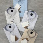 Logoff linen Checks  Shirt