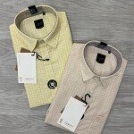 Logoff linen Checks  Shirt