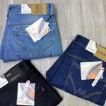 Wood machine Ankle Fit Jeans