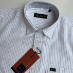 s square cotton linen shirt