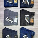 black letter ankle fit jeans pant