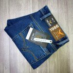 black letter ankle fit jeans pant