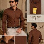 logoff oxford lycra shirt