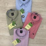 logoff oxford plain shirt