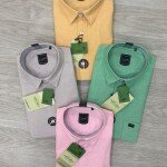logoff oxford plain shirt