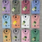 logoff oxford plain shirt