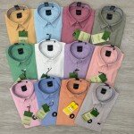 logoff oxford plain shirt