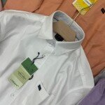 logoff oxford plain shirt