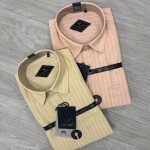 black letter oxford stripes shirt