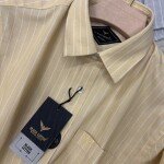 black letter oxford stripes shirt