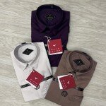 Black letter imported satin shirts